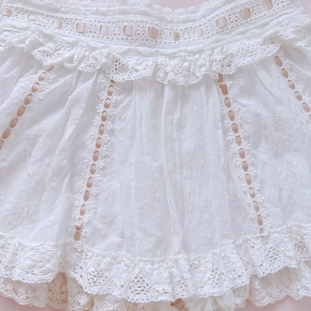 LIZLISA リズリサ スカパン キュロット レース フリル 姫 平成 当時物