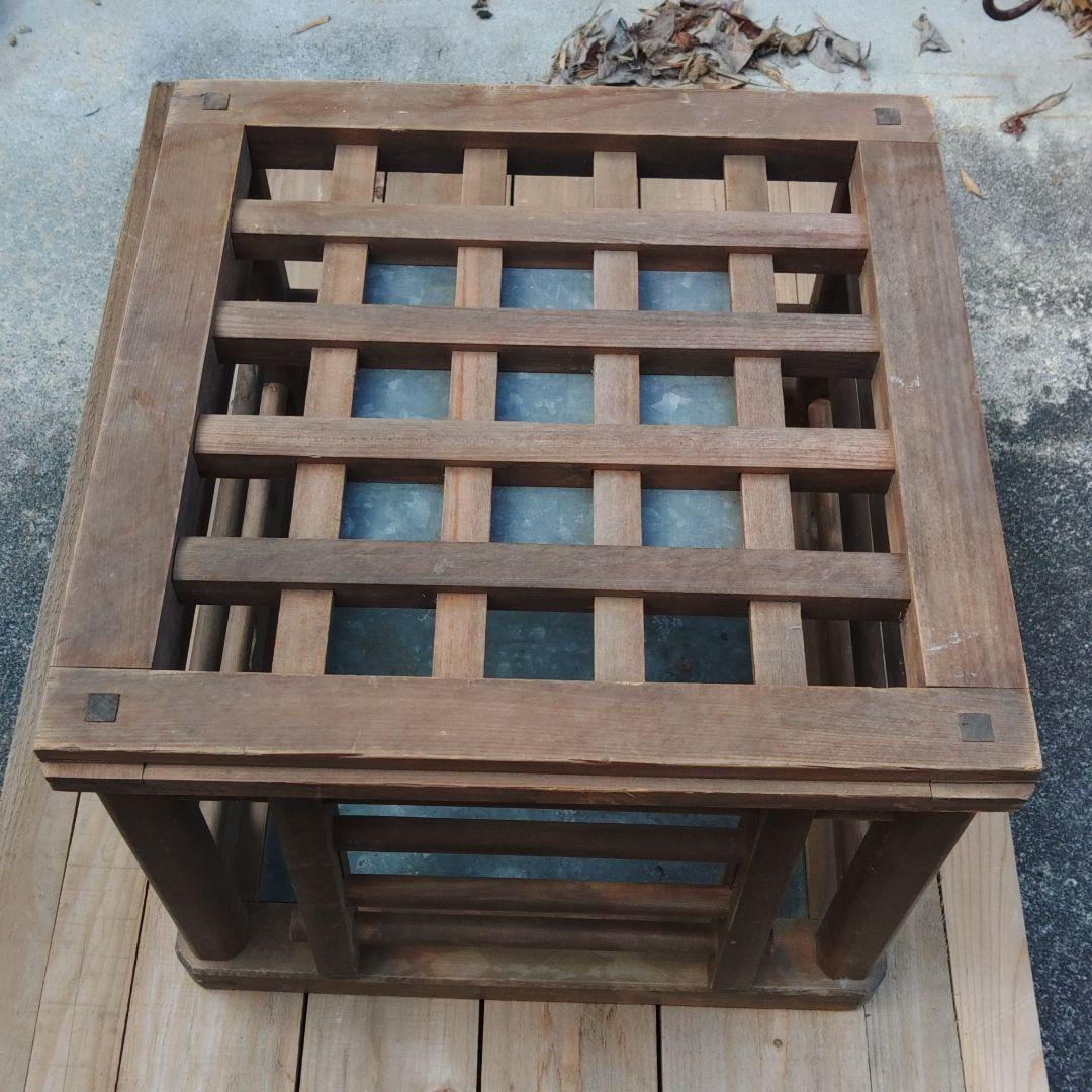 古炬燵　暖房器具　木製