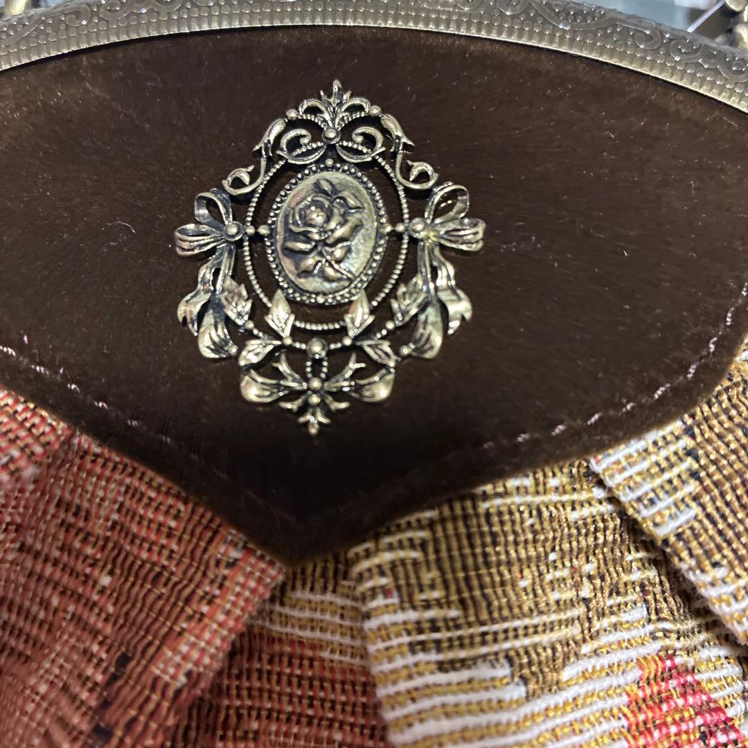 新品未使用クラロリくる実ノエルドメモワールしまむらコラボゴブランがま口ポシェット