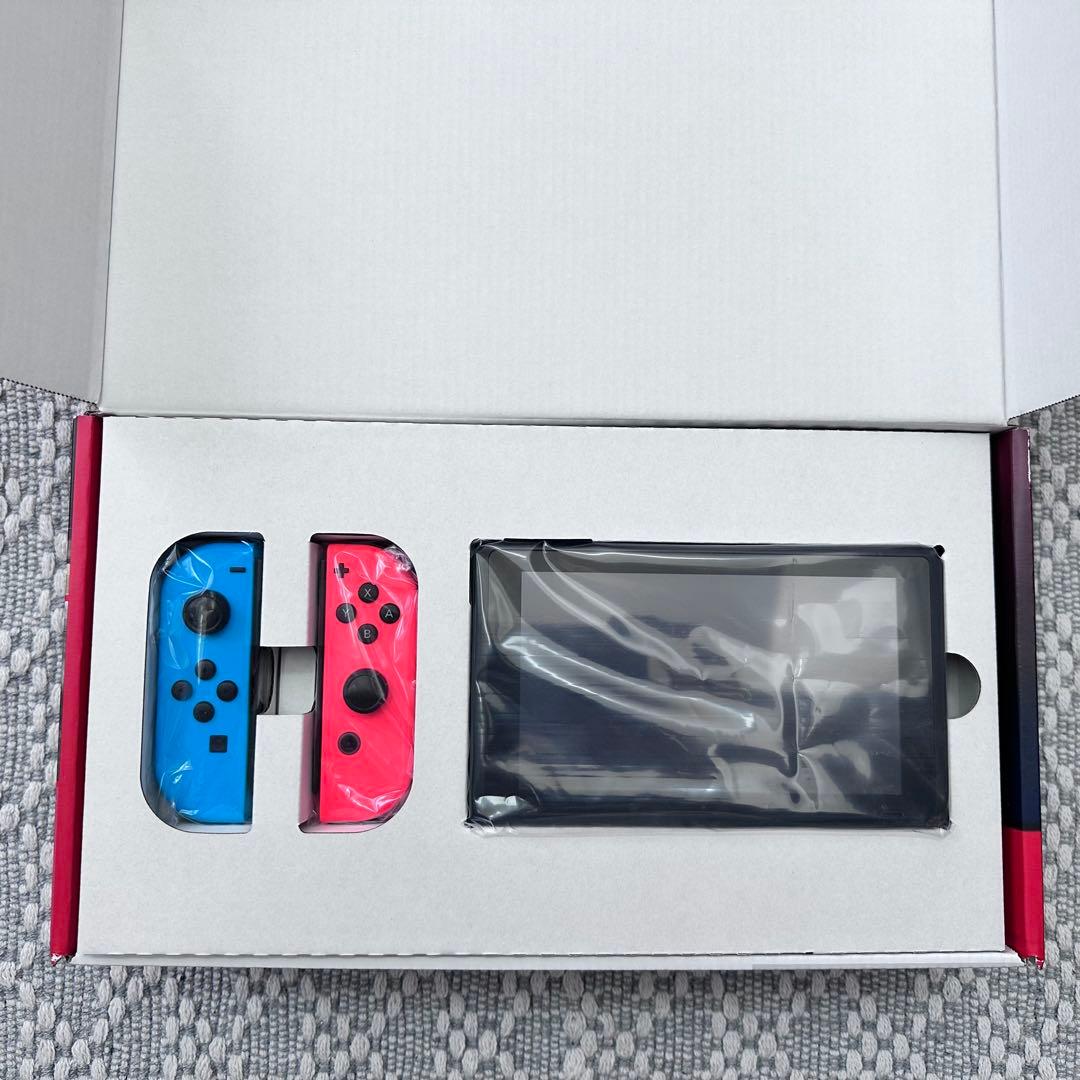 【すぐ遊べるセット】Nintendo Switch 本体 ネオンカラー