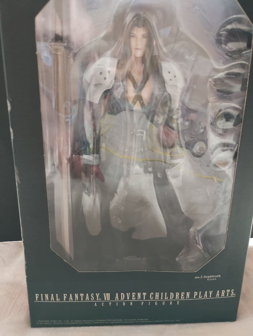 セフィロス アクションフィギュア　ウォーリア・オブ・ライト３体