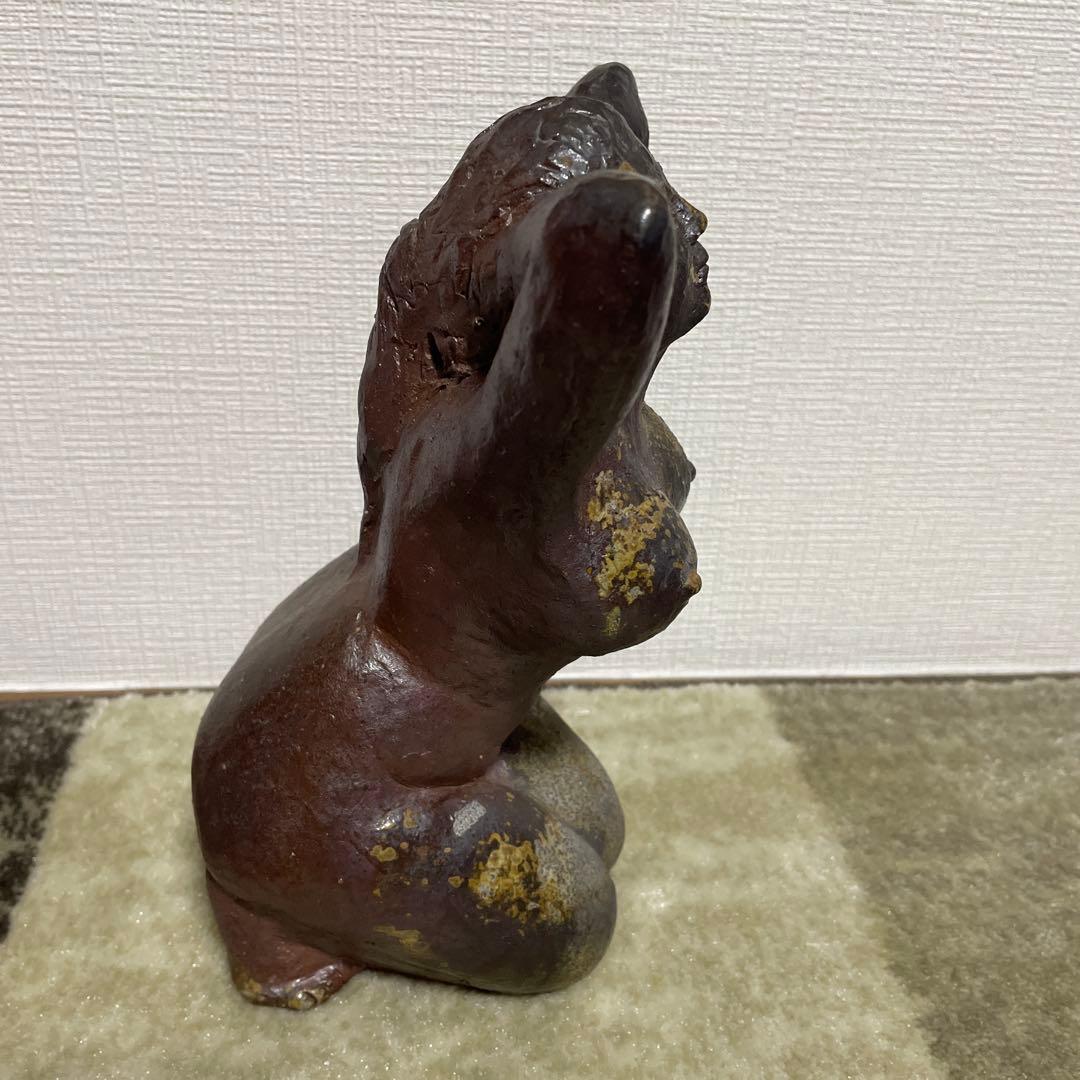 備前焼　裸婦　知加選作