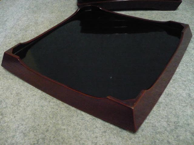 蒔絵 会席膳 絵変り 5膳 [B31540]