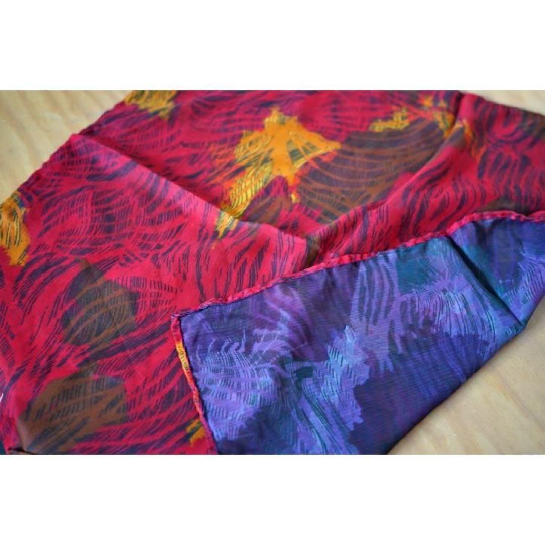 NICENESS BERZ シルクシフォン バンダナスカーフ