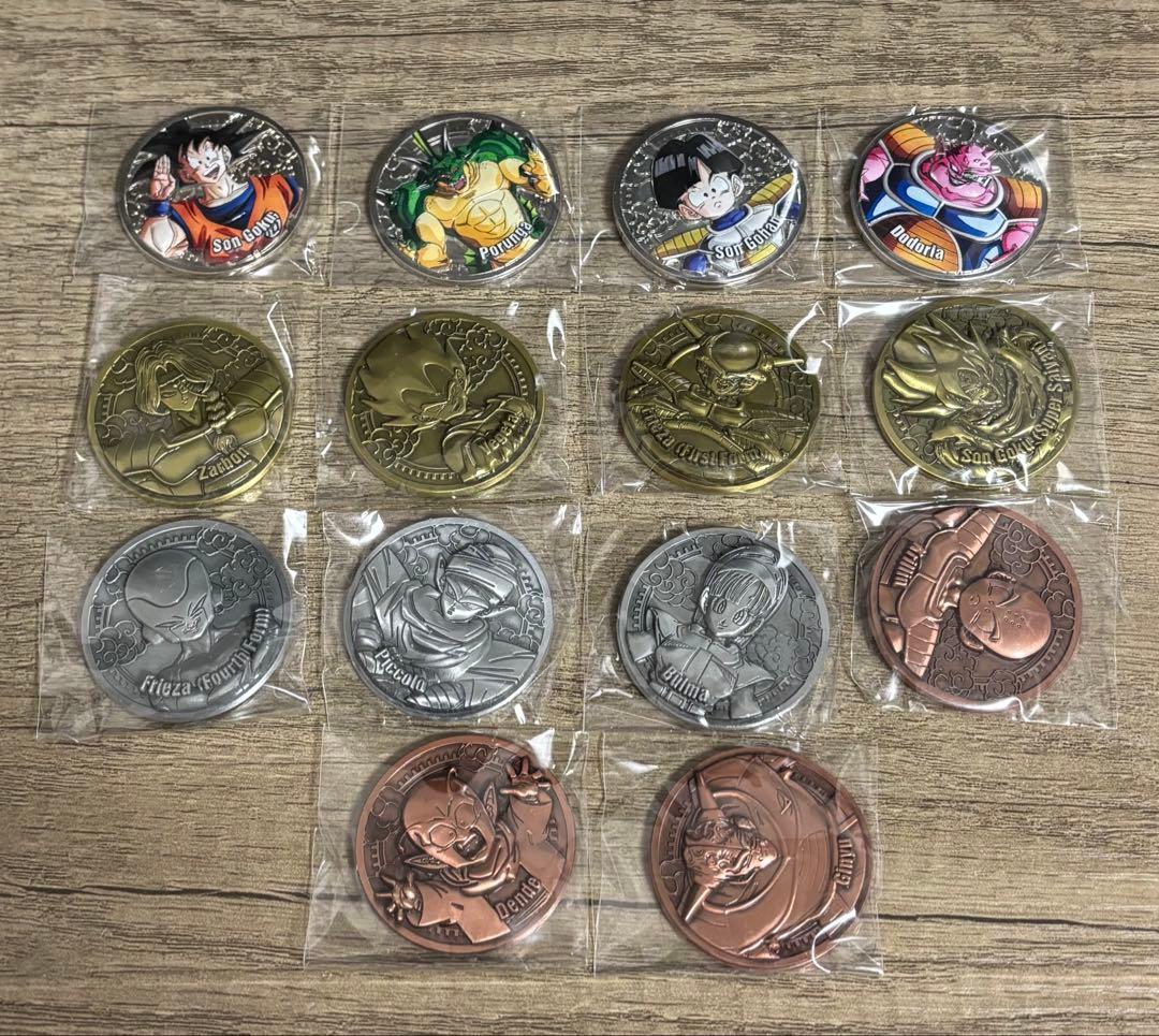 ドラゴンボールZ コレクティブルメダル Vol.1 14枚 まとめ売り