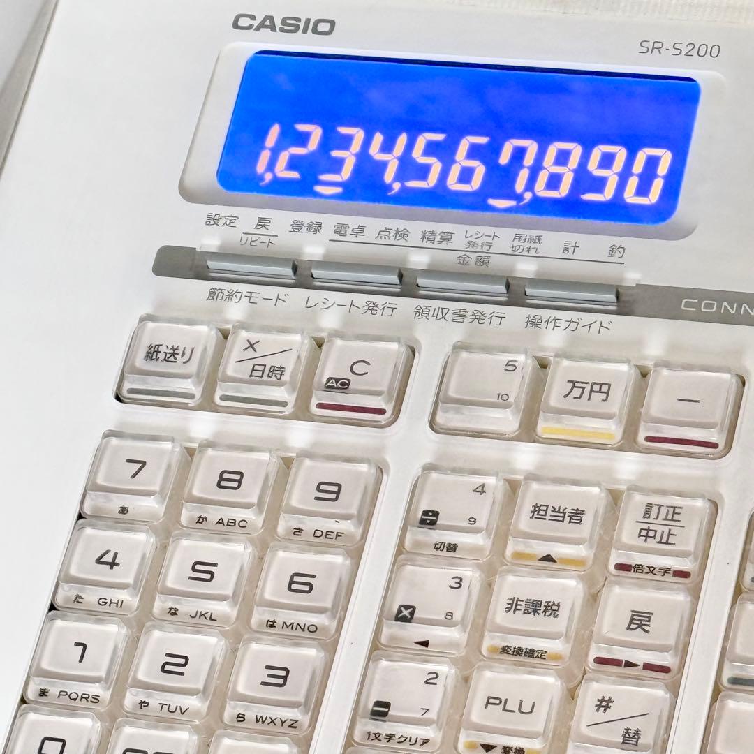 CASIO Bluetoothレジスター SR-S200