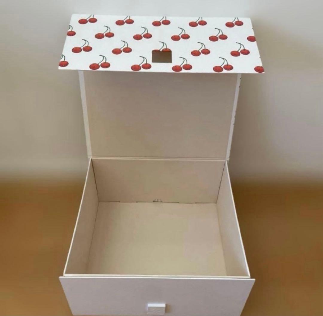 ルイヴィトン✖️村上隆　空き箱　ラッピングリボン　チェリー　美品　大きめサイズ