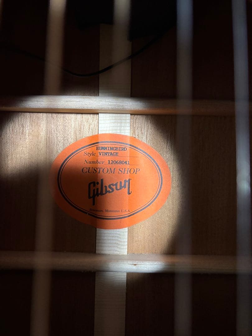 ギター Gibson Acoustic CS Hummingbird Vintage