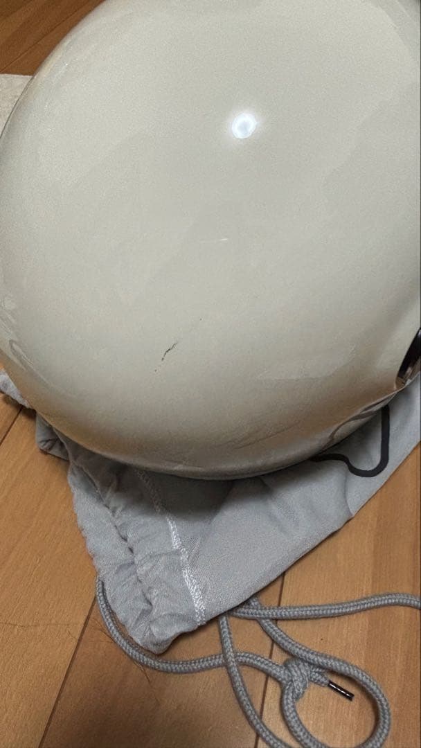 付属品ありSHOEI グラムスター フルフェイスヘルメット ホワイト Mサイズ