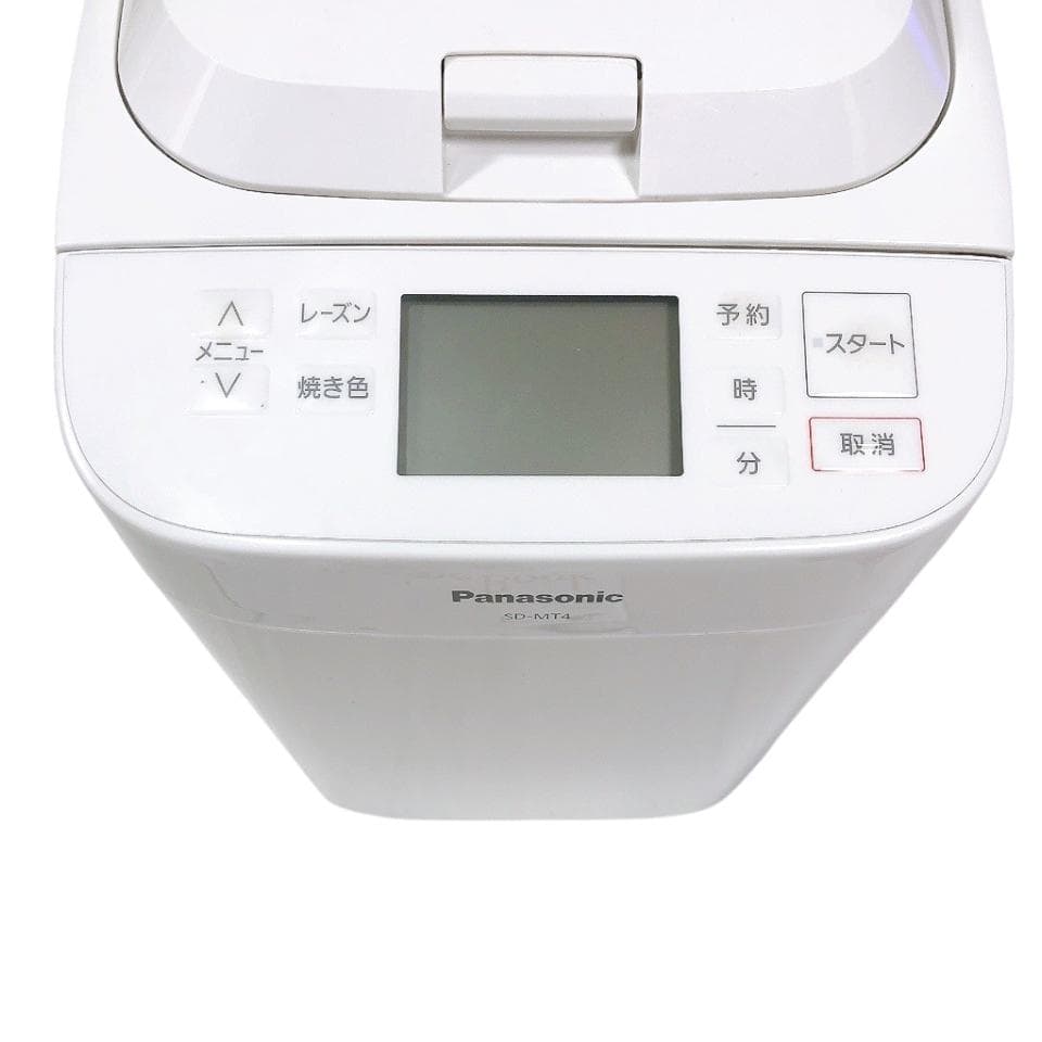 美品　動作保証付　パナソニック ホームベーカリー SD-MT4-W ふっくら匠技