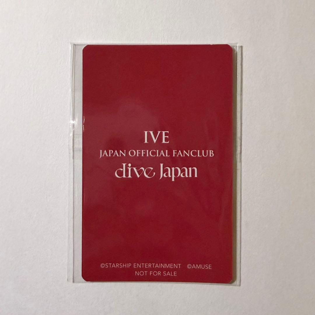 IVE FC DIVE JAPAN 継続特典 トレカ ウォニョン