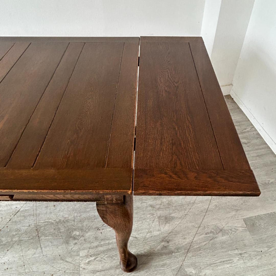 イギリス アンティーク家具 ドローリーフテーブル 1930年頃 809A