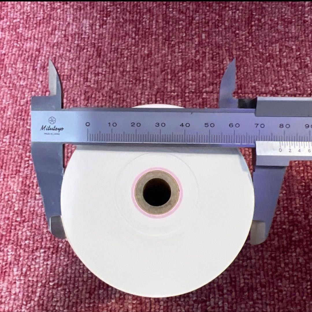 ［3722］感熱レジロール紙 80×80×12 80巻 新品