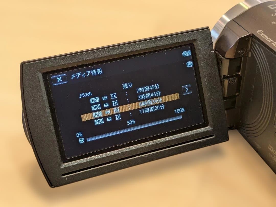 【強力手ブレ補正】SONY HDR-CX430V ビデオカメラ 付属品完備