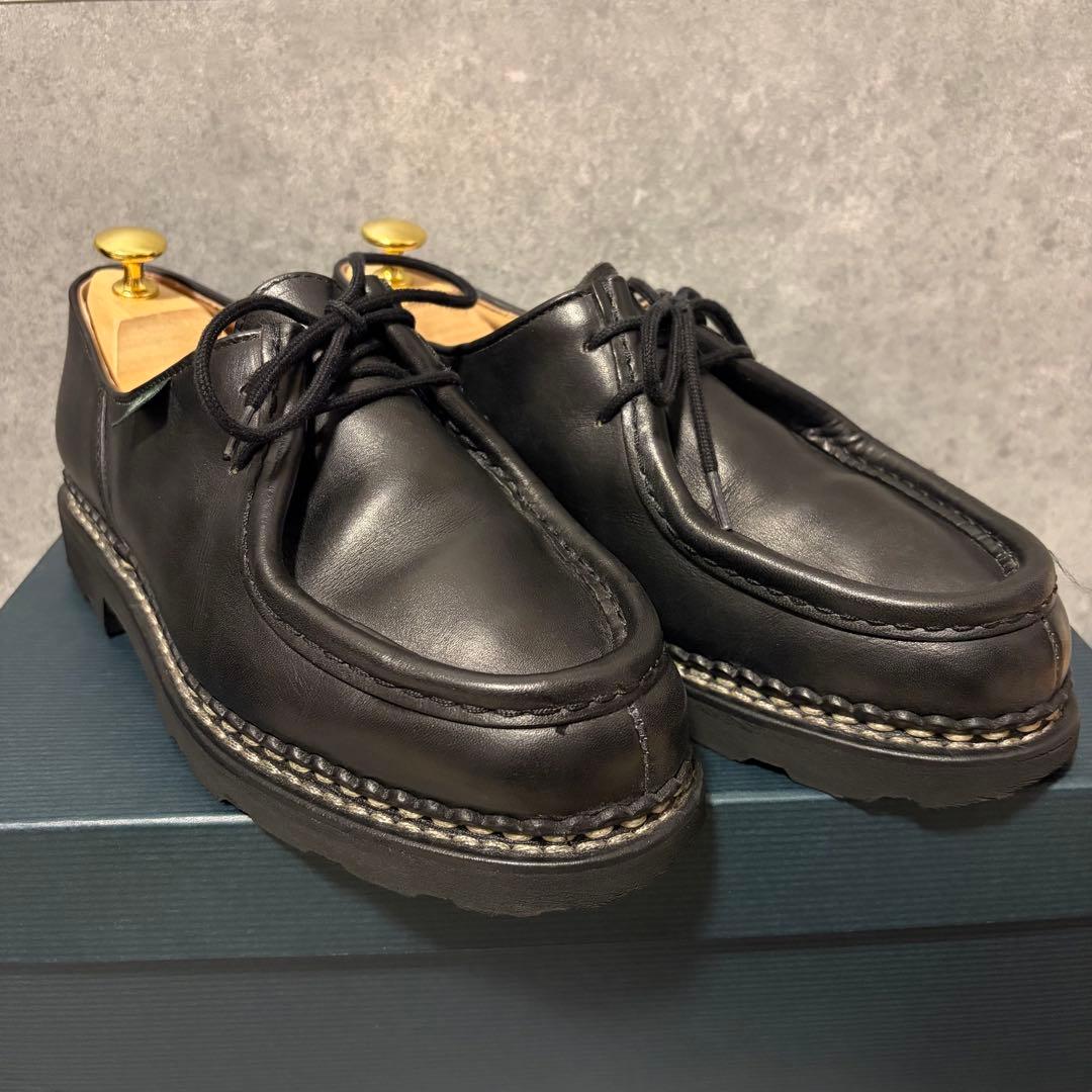 【美品】パラブーツ　ミカエル　ブラック　39