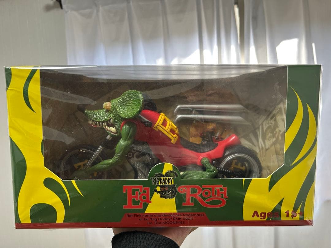 Rat Fink フィギュア Rip Daddy　ラットフィンク　 スタチュー