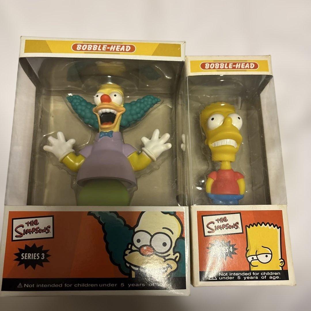 The Simpsons Krusty & Bart ボブルヘッド