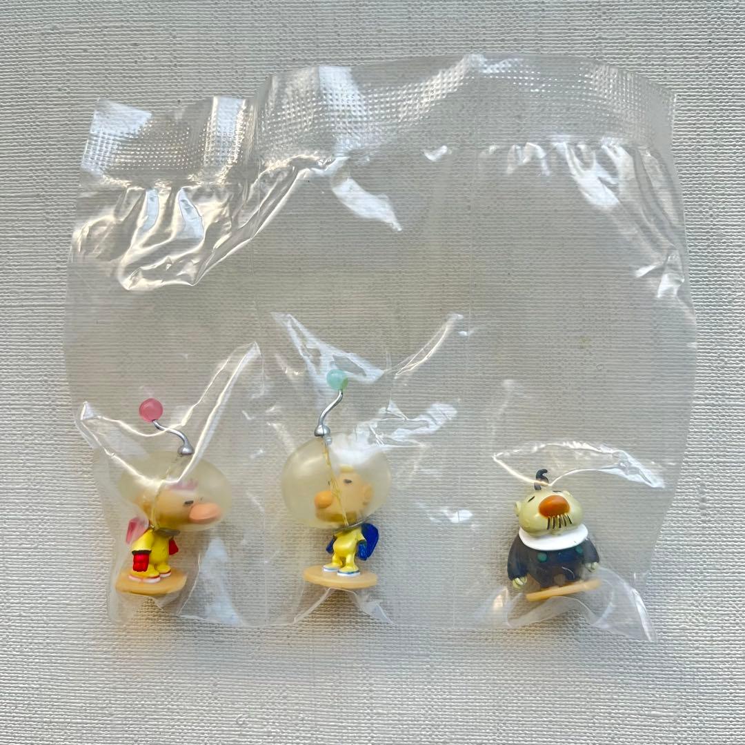 希少 食玩 オリマー＆ルーイ＆社長セット「ピクミン2 コレクションフィギュア3