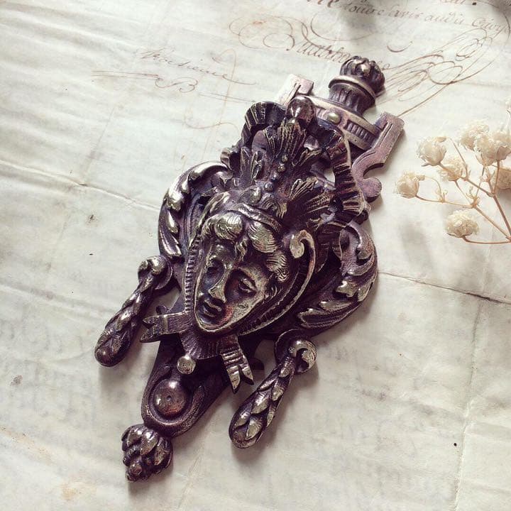 N フランス アンティーク 1800年代 ルイ16世スタイル オルモル装飾