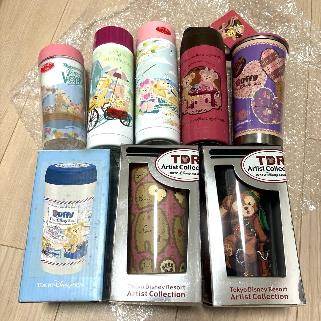 ダッフィー＆シェリーメイ　タンブラーセット