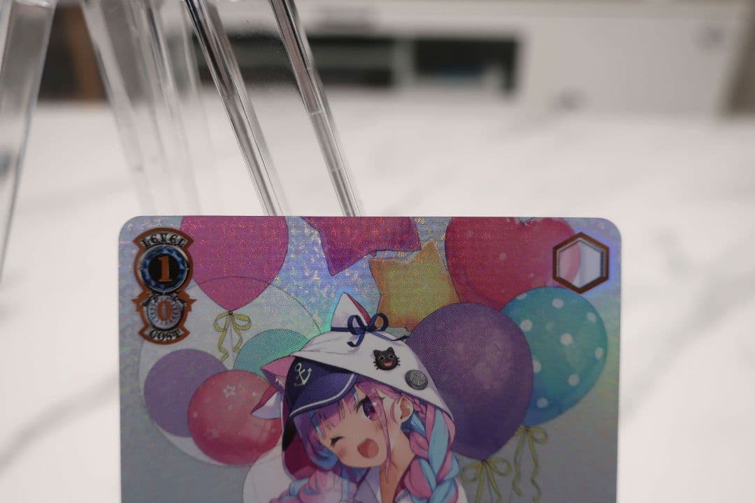 パステルラッパー 湊あくあ SSP サイン HOL/W104-119SSP