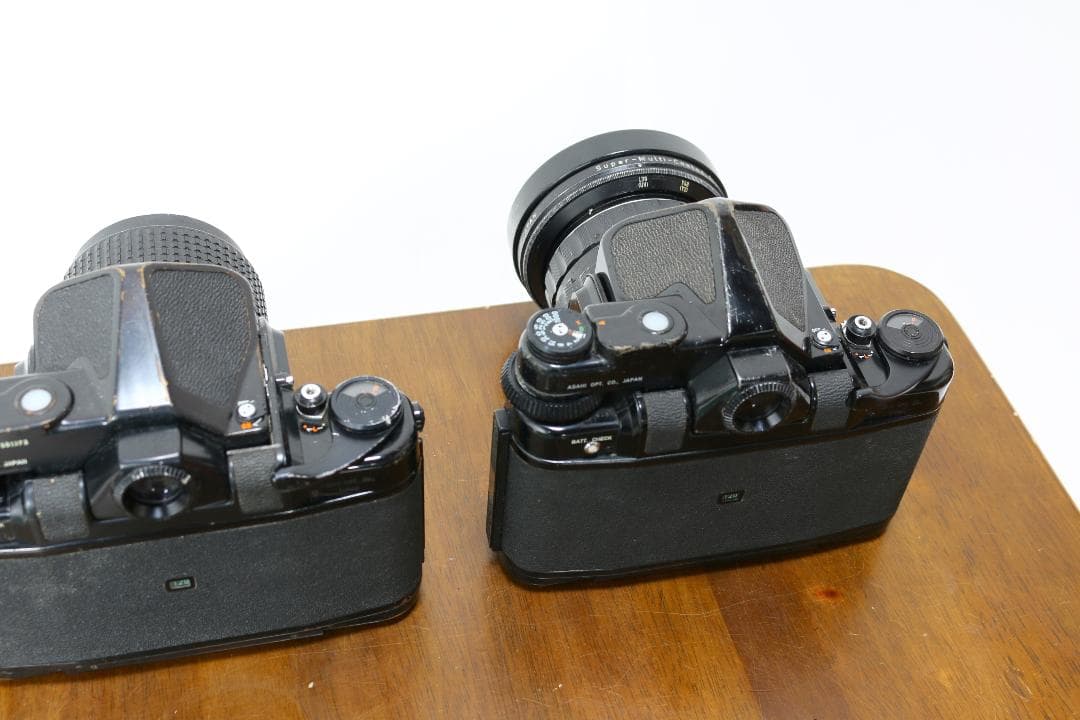 PENTAX 67 ボディTTL ペンタプリズム付　2台　レンズ付