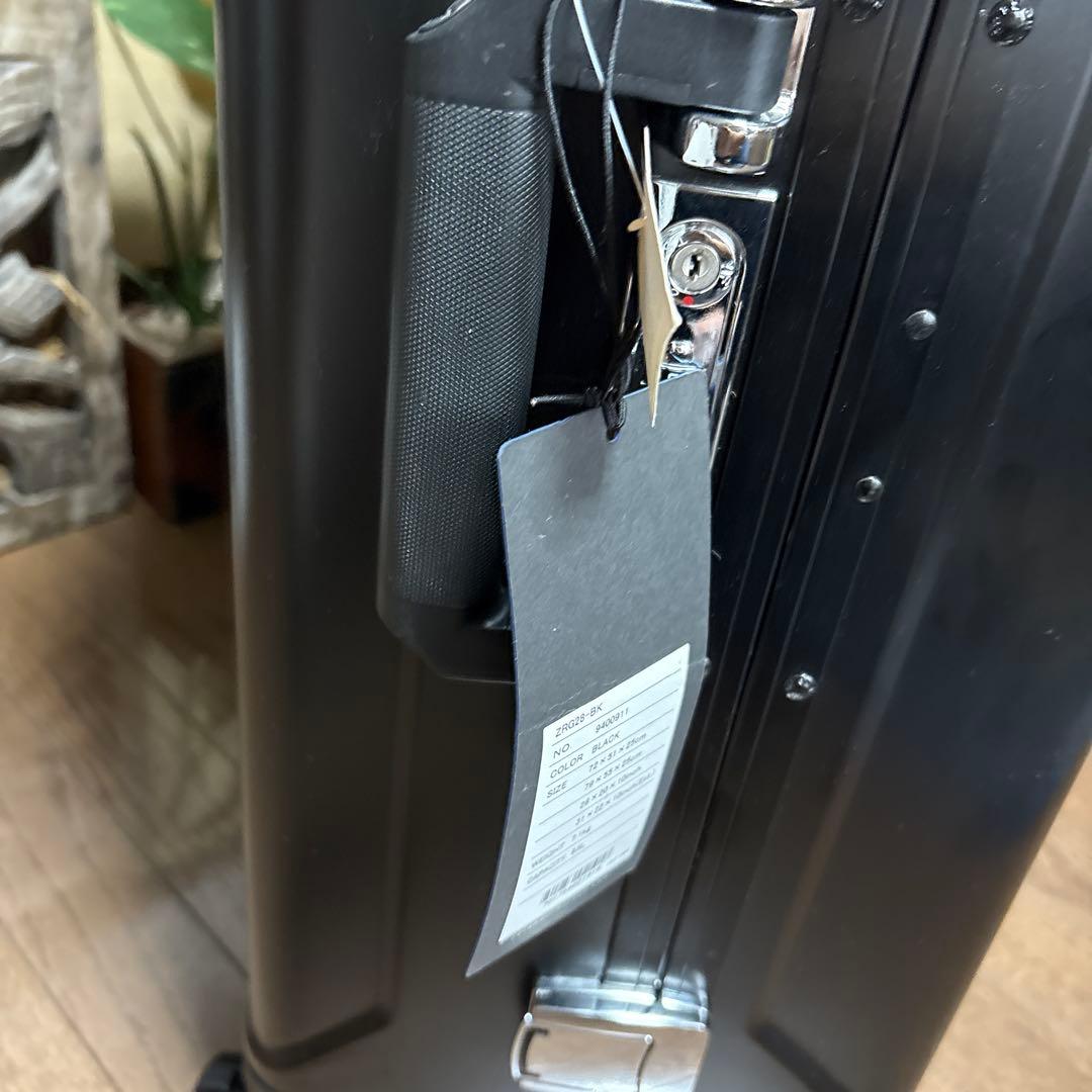 えでぃさま専用無骨なゼロハリバートンアルミ製スーツケースZRG28-BK 難あり
