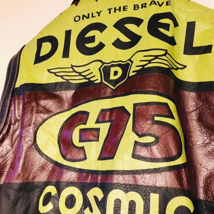 DIESEL ディーゼル 革ジャン onefortheroad ジャケット