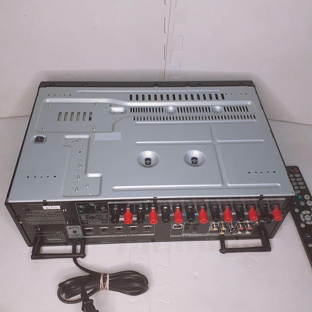 DENON AVアンプ AVR-X1400H リモコンSpotify対応美品