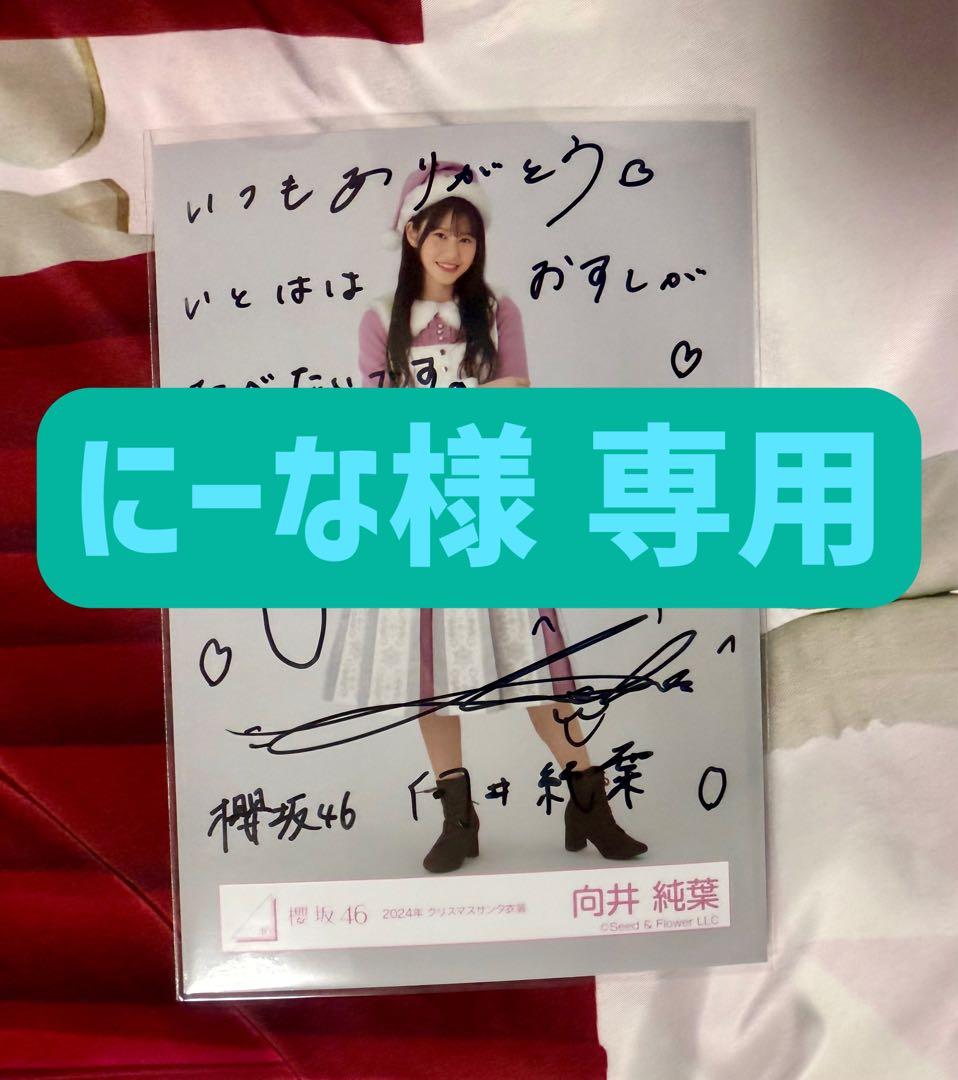 【にーな様】向井純葉 2024クリスマスサンタ衣装【専用出品】