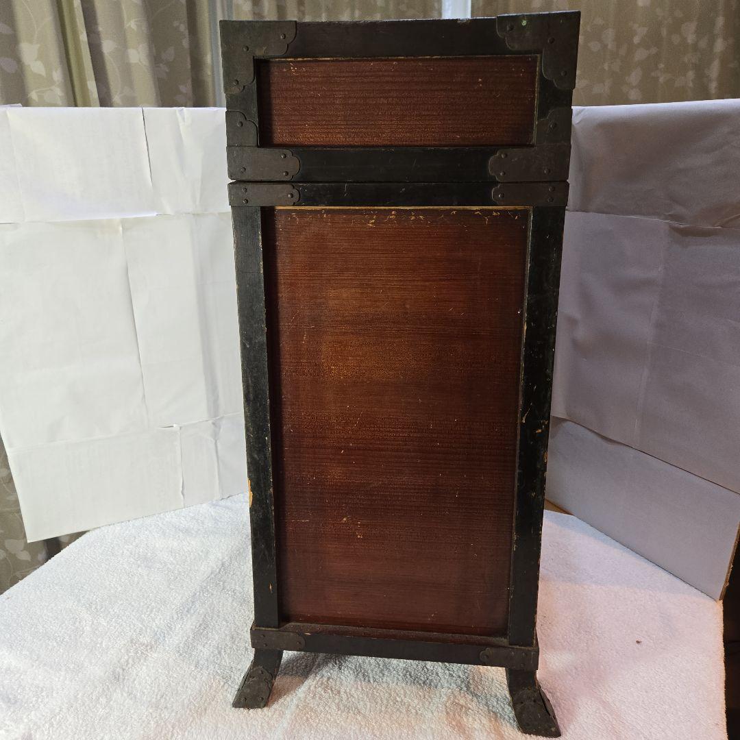 鎧櫃　外鍵付　背負箪笥　武具　刀剣　千両箱　鋏箱　甲冑箱　兜箱　江戸時代