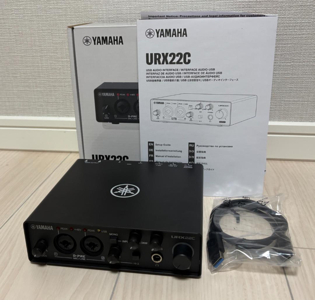 YAMAHA URX22C オーディオインターフェイス
