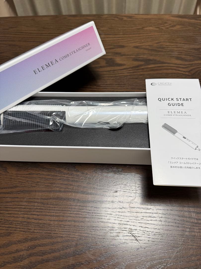 限定価格　新品　クレイツ　エレメアコームストレイナー　ストレートアイロン