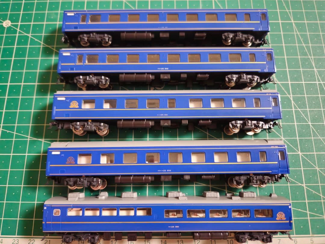 KATO 24系25形 \"北斗星\" 11両＋バラ5両セット★旧品、おまけ付き