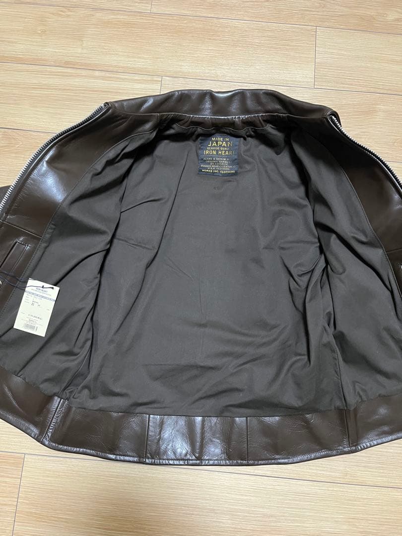 IRON HEART IHJ-129 ホースハイドジャケット L
