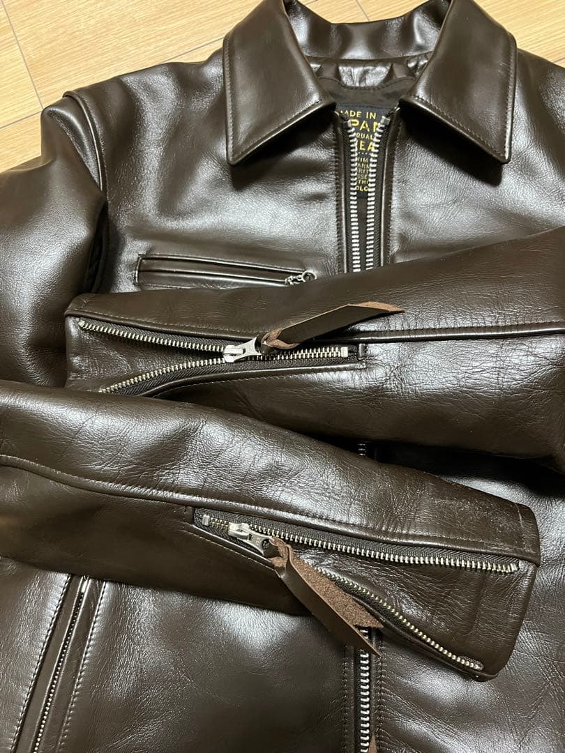 IRON HEART IHJ-129 ホースハイドジャケット L