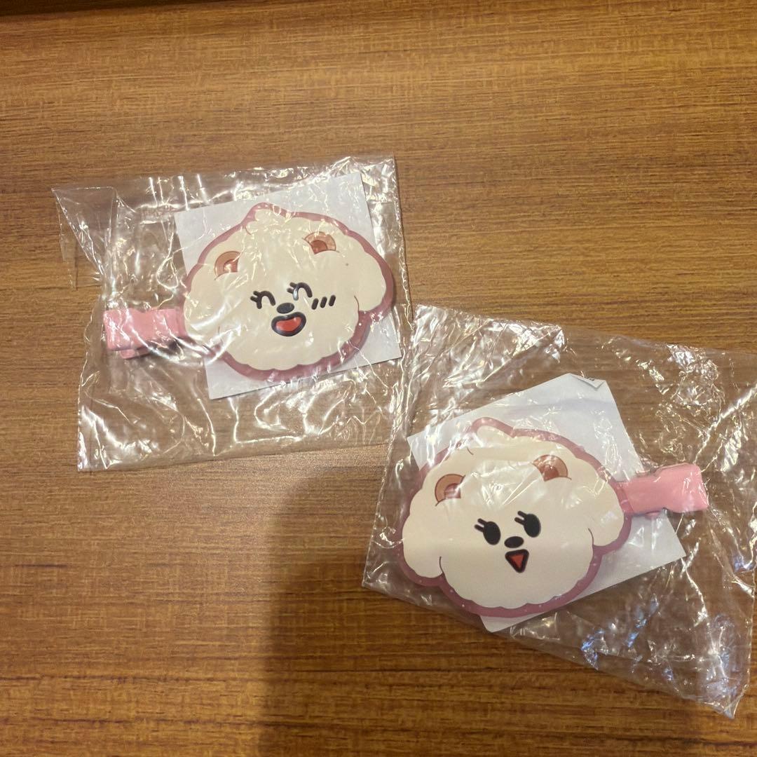 TXT カプセルトイ バムグッ プルバトゥ ヘアクリップ　2種セット