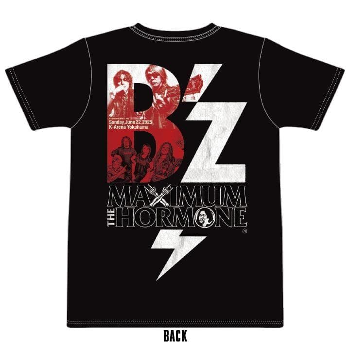 B'z UNITE#2 マキシマムザホルモン コラボTシャツ XLサイズ