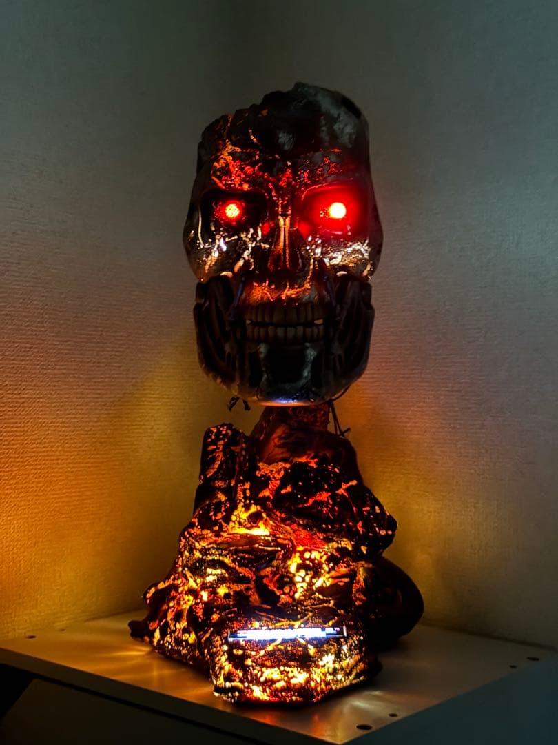 ターミネーター2 T-800 エンドスケルトン アートマスク バトルダメージ