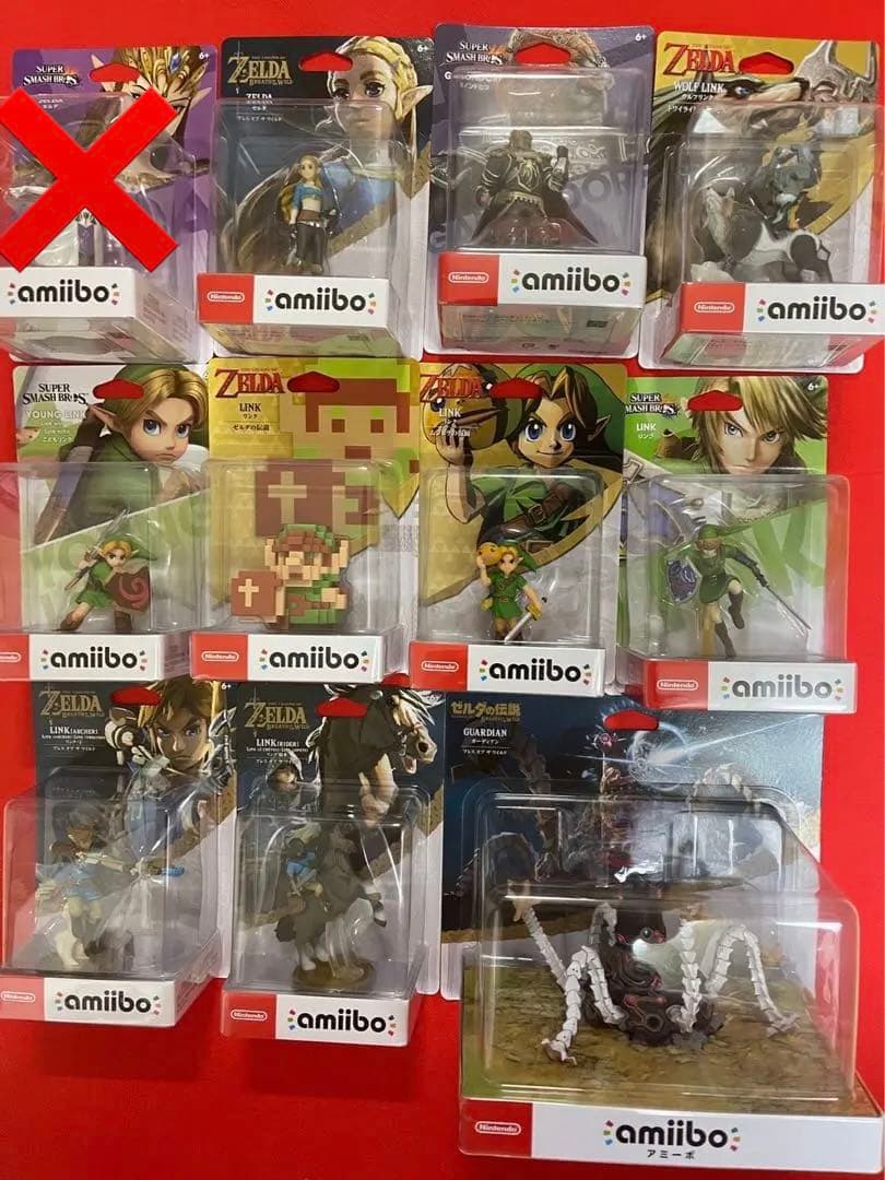 新品未開封☆amiibo10点セット☆ゼルダの伝説シリーズ☆Nintendo