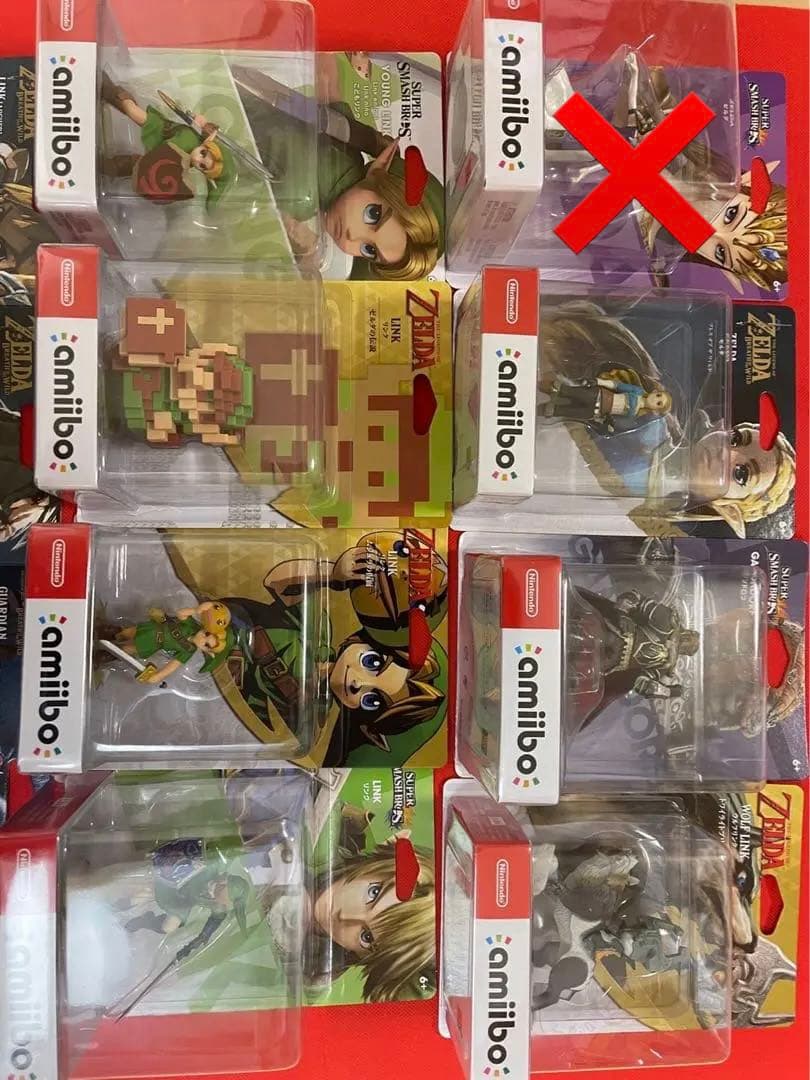 新品未開封☆amiibo10点セット☆ゼルダの伝説シリーズ☆Nintendo