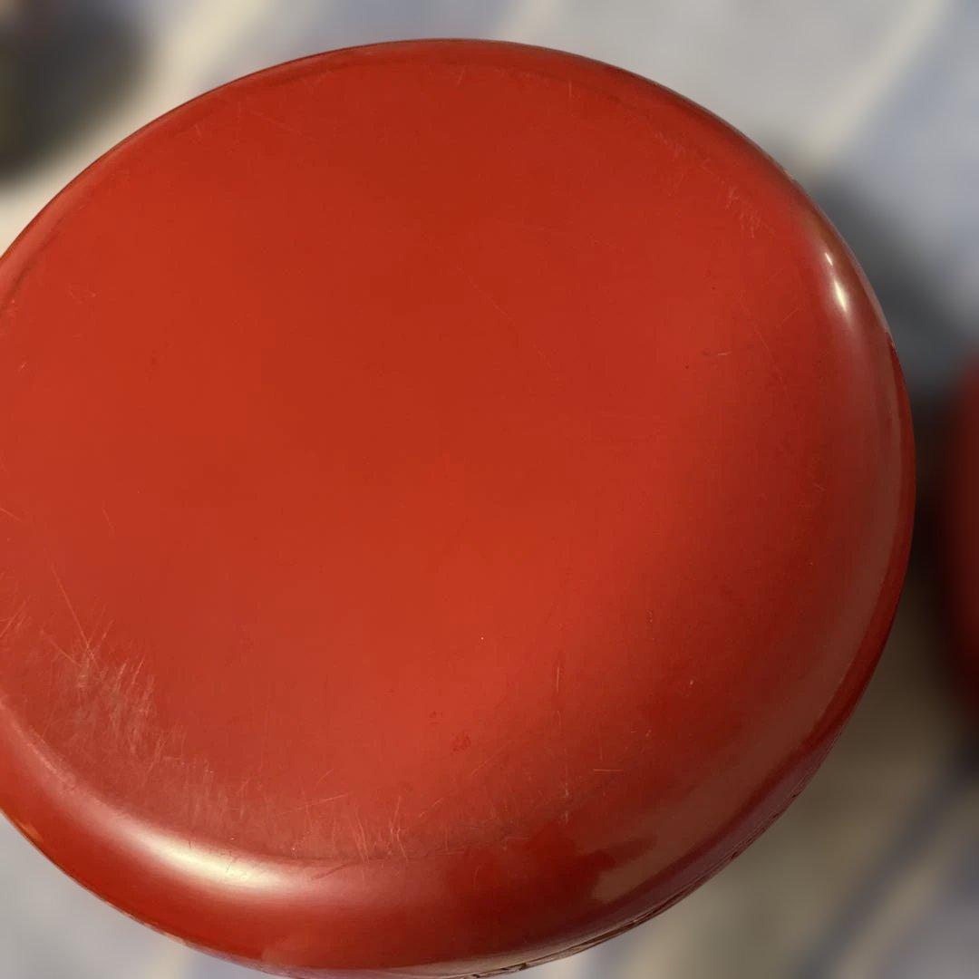 漆塗り茶櫃　村上木彫堆朱　川村庚堂作