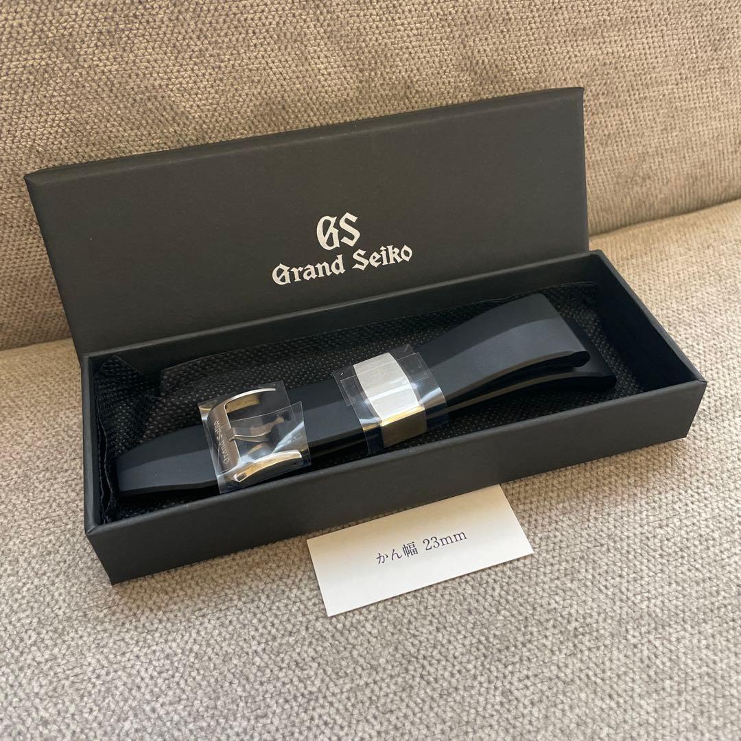 【非売品】Grand Seiko ブラックラバーベルト