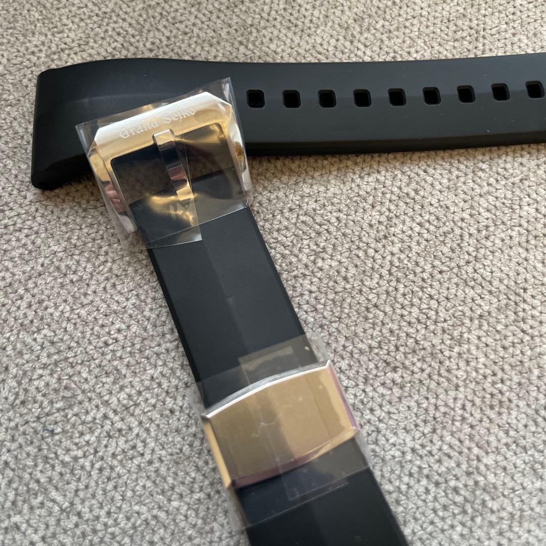 【非売品】Grand Seiko ブラックラバーベルト