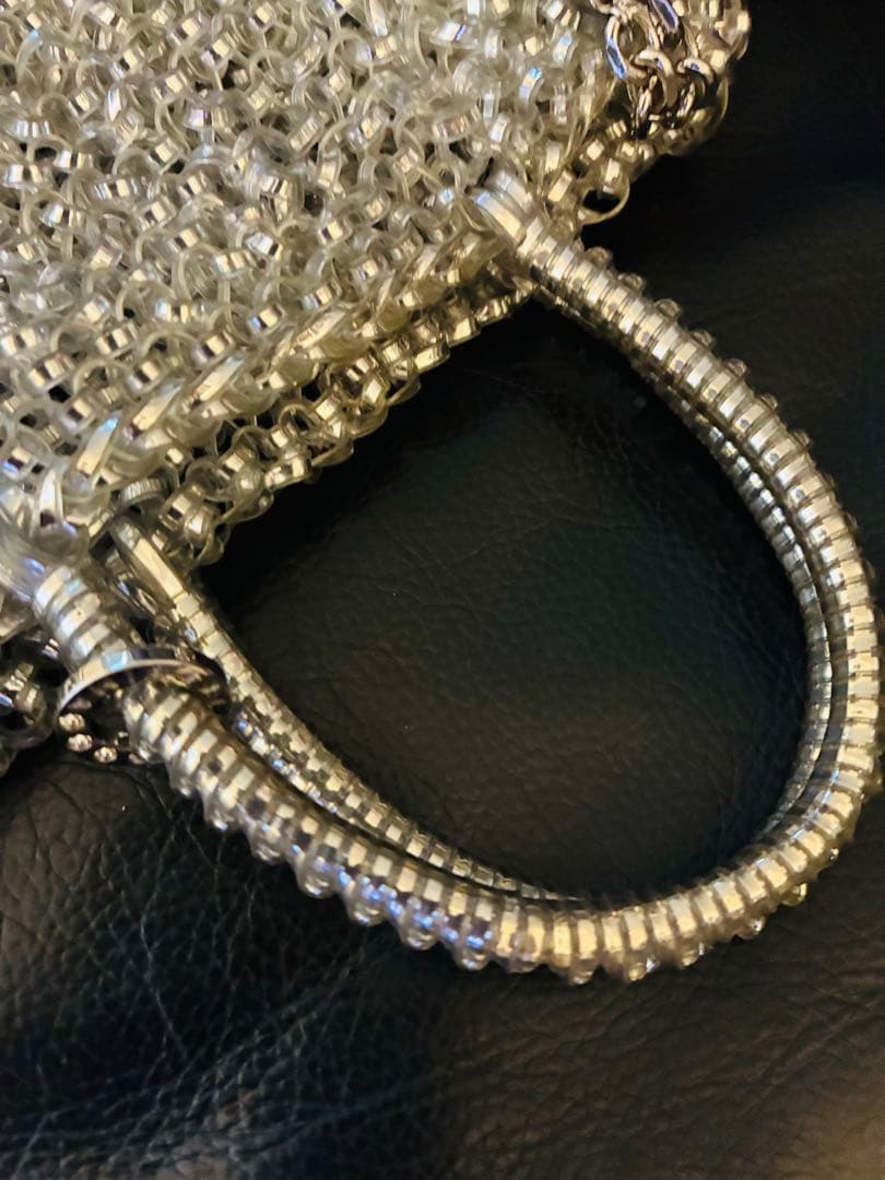 アンテプリマスタンダードミニアトゥーラバッグワイヤーバッグ2wayシルバー