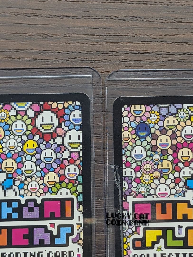 3枚セット　Lucky cat coin bank　村上隆　プロモ