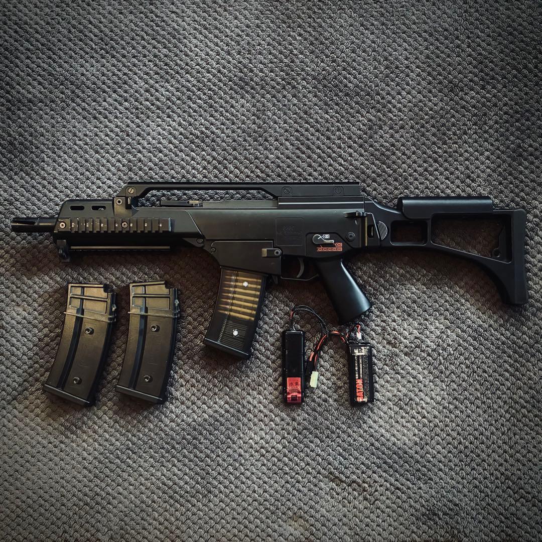 東京マルイ　G36C 次世代　カスタム　マガジンx3リポバッテリー付