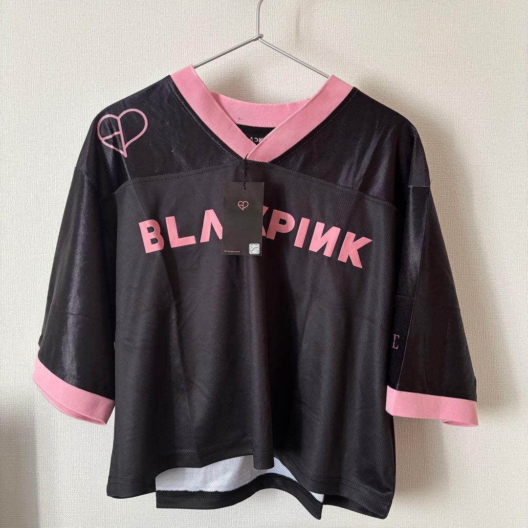 BLACKPINK DEADLINE クロップドジャージー black