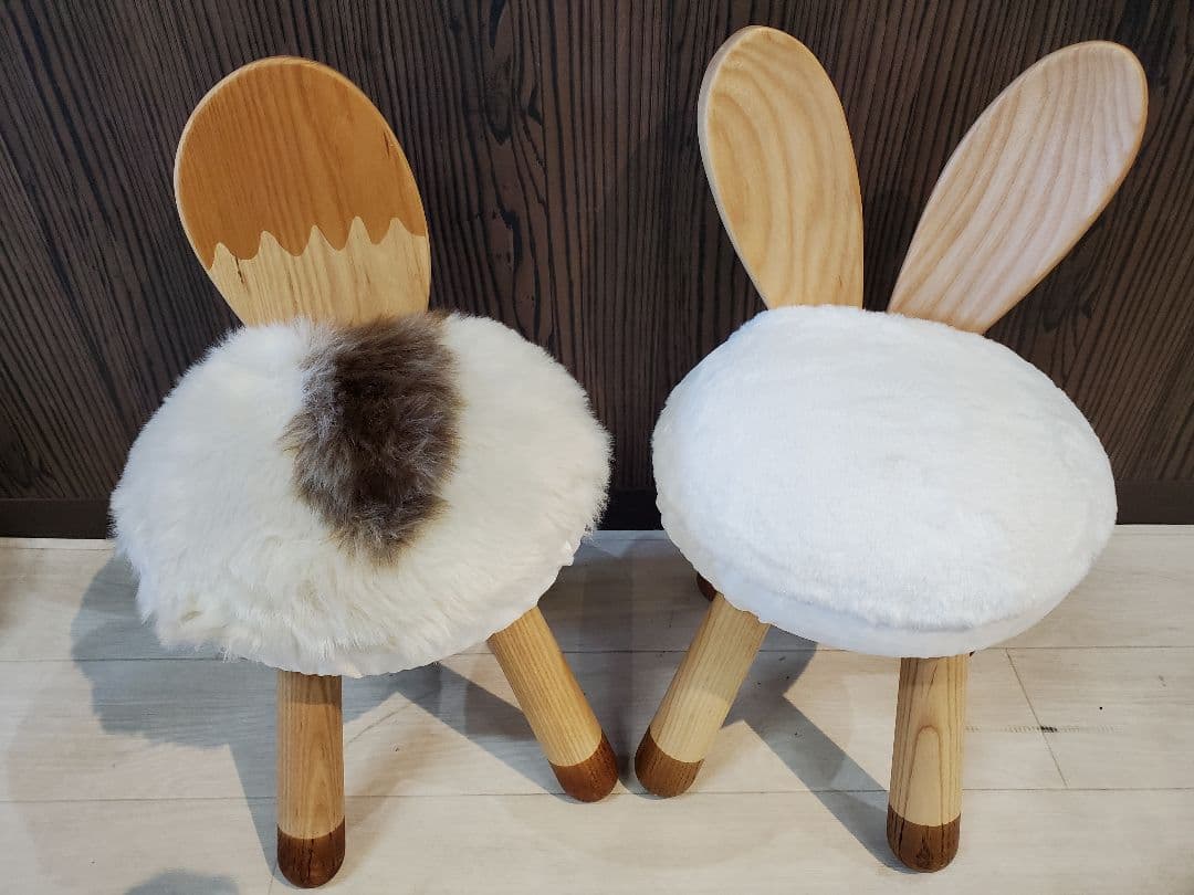 ま*ゆ様 アニマルテーブル　チェア２脚　セット