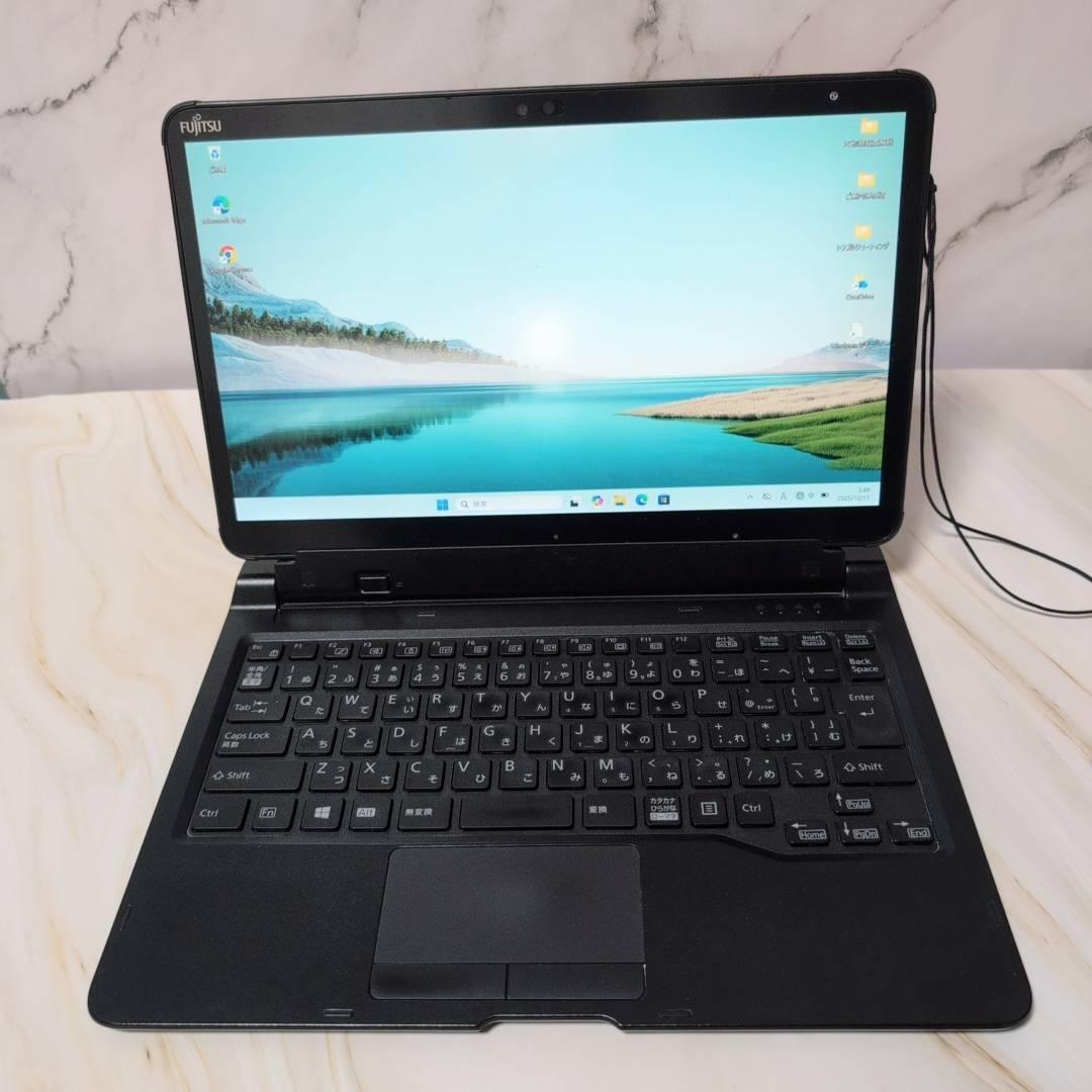 【訳アリ】 fujitsu 高性能タブレットPC i3 SSD128GB カメラ